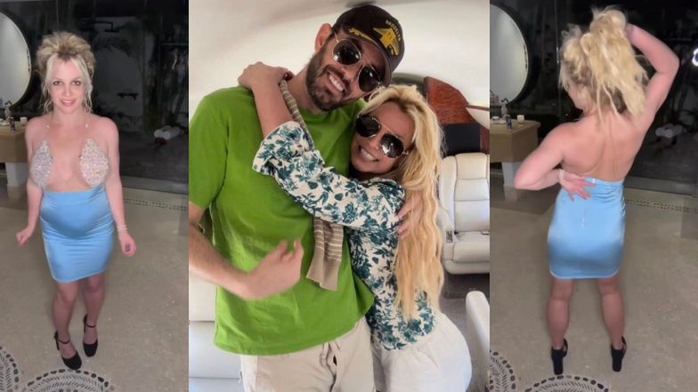 Britney Spears i Sam Asghari mają KRYZYS W MAŁŻEŃSKI?! Nie noszą już obrączek, a piosenkarka zwiała do Meksyku w kompanii menadżera...