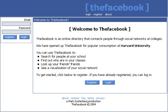 Tak wyglądały początki Facebooka!