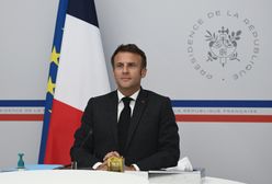"Macron ujawnia karty". W tle pytanie o wojnę nuklearną