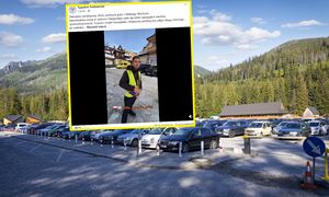 Podszedł do parkingowego w Zakopanem. To nagranie stało się hitem