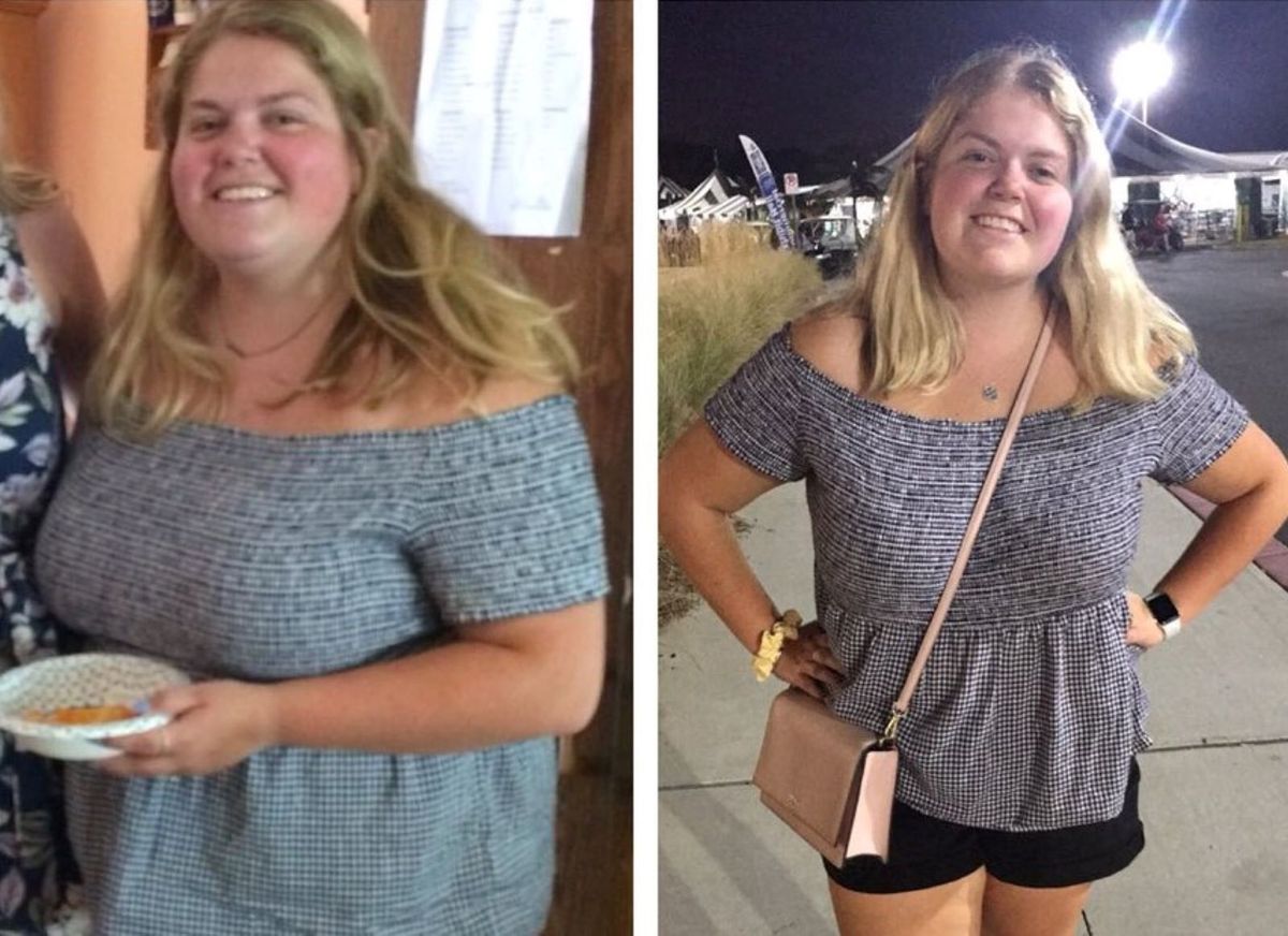 24-latka schudła 40 kilogramów