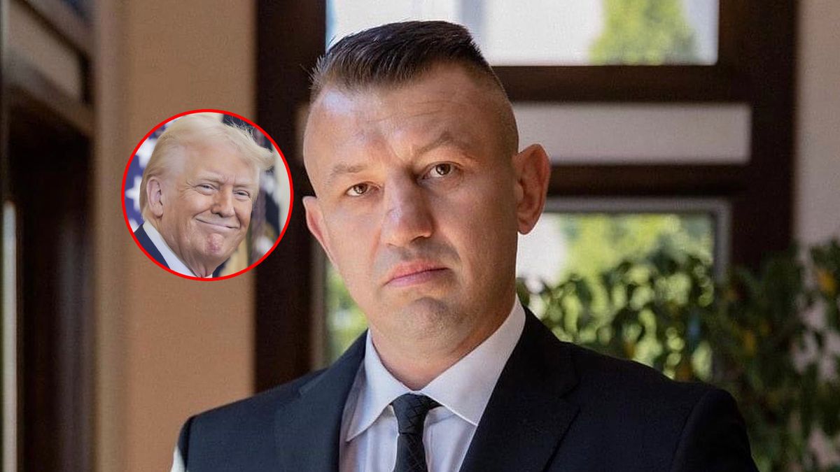 Getty Images / Na zdjęciu: Tomasz Adamek i Donald Trump (w kółku)