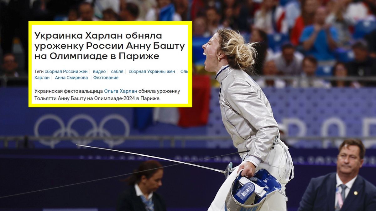 Zdjęcie okładkowe artykułu: PAP/EPA / YOAN VALAT /sports.ru / Olga Charłan podczas igrzysk olimpijskich w Paryżu 2024