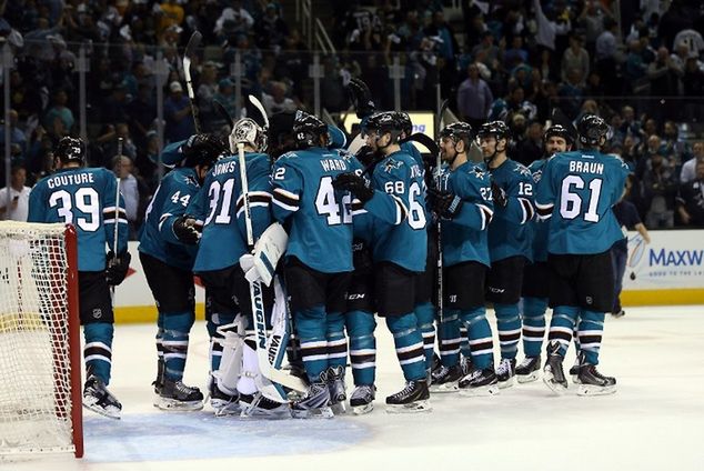 San Jose Sharks jako drugi zespół obok Tampa Bay Lightning mogli świętować awans do półfinału play off