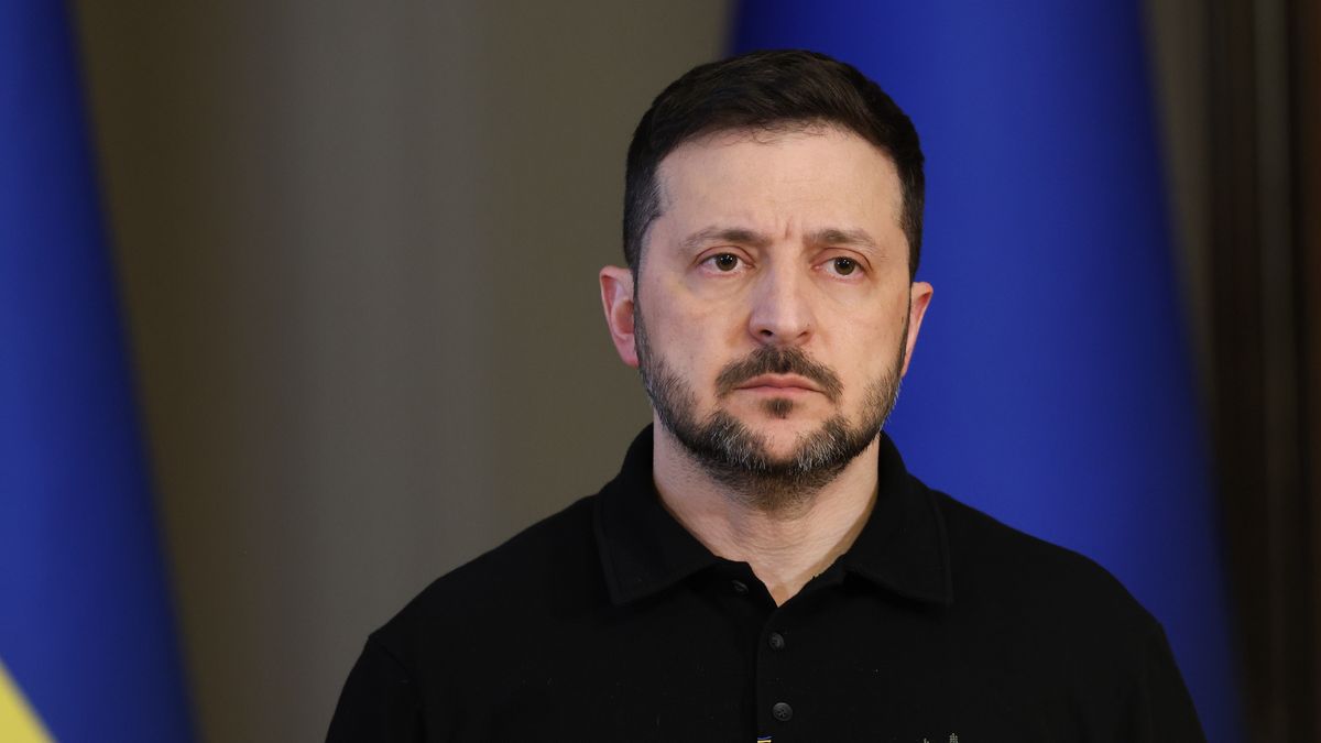 Wołodymyr Zełenski, prezydent Ukrainy