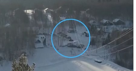 Lecąc zahaczyli linę. Kamera uchwyciła moment tragedii w Rosji