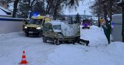 Żółkiewka: Groźny wypadek. Kierowca zasłabł i uderzył w płot