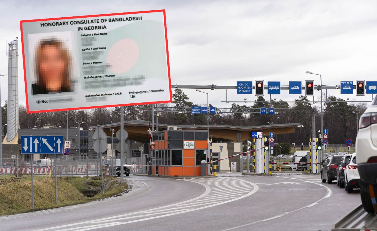 Oszustwo "na dyplomatkę". Ukrainka zatrzymana na granicy