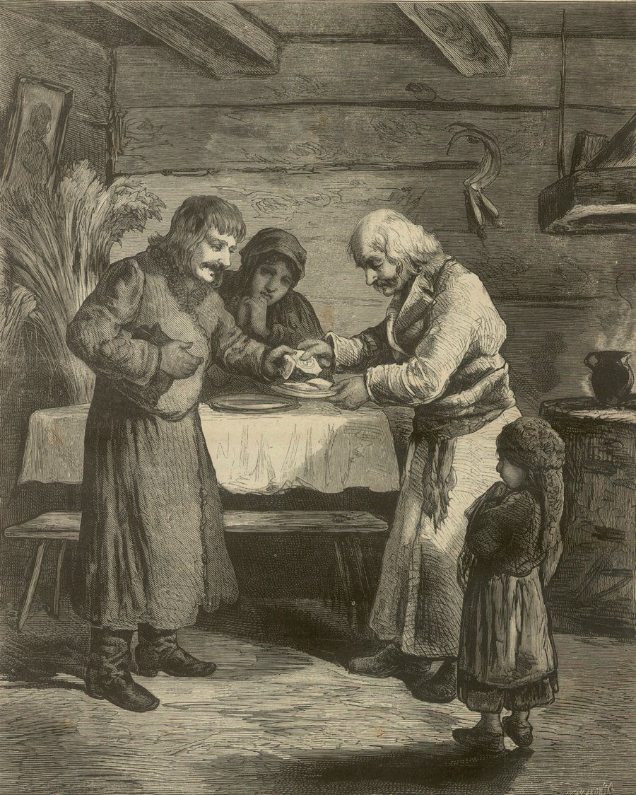 Wigilia w chłopskiej chacie