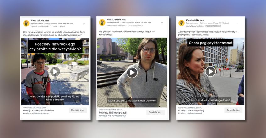 W jednym z filmów rozmówcy oskarżali Sławomira Mentzena