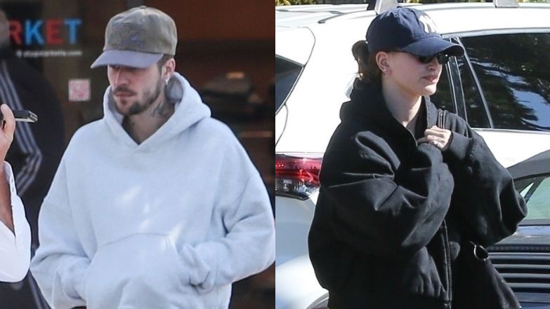 Bieber w kapciach i szortach mknie na śniadanie z Hailey