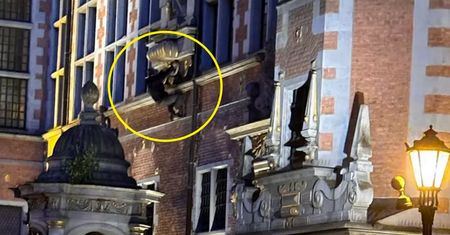 Centrum Gdańska, godzina 3:30. W akcji "komiksowy bohater"
