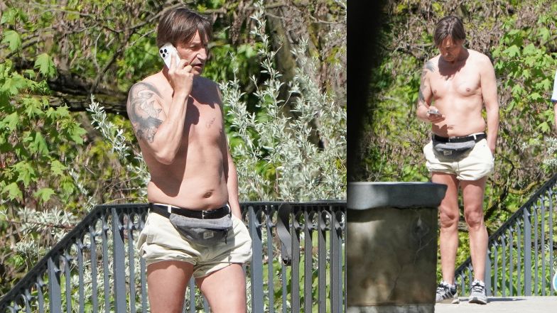 Paul Montana zdjął koszulkę w restauracji