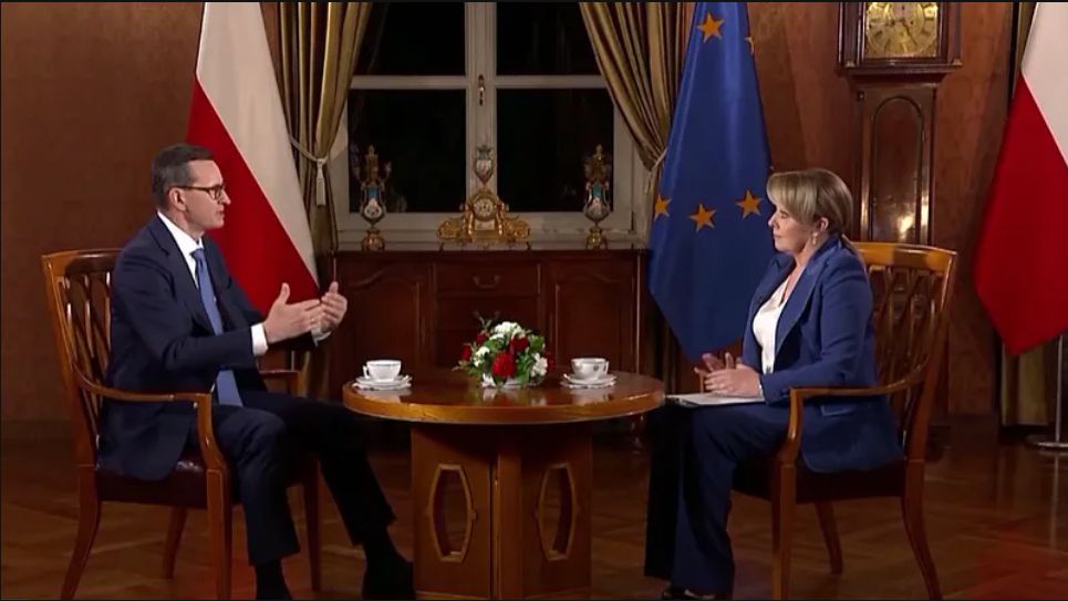 Mateusz Morawiecki i Danuta Holecka rozmawiali m.in. o pieniądzach z KPO