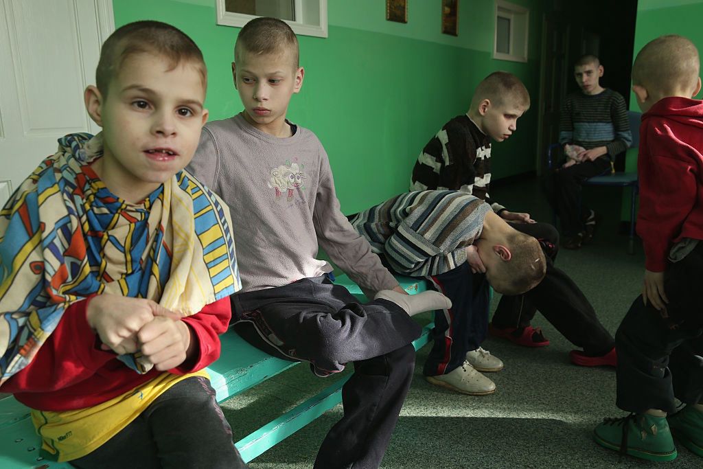 Sierociniec dla niepełnosprawnych dzieci na Białorusi.