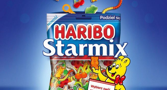 Haribo kampanią wspiera nową linię żelków Starmix (wideo)