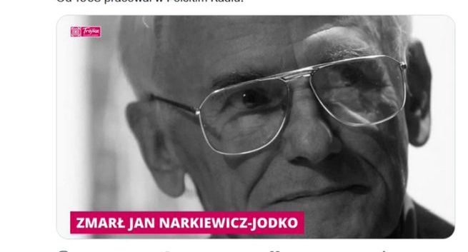 Zmarł Jan Borkowski, przez wiele lat dziennikarz muzyczny radiowej Trójki