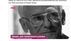 Zmarł Jan Borkowski, przez wiele lat dziennikarz muzyczny radiowej Trójki