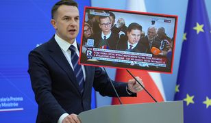 Szłapka pokazał kadr z Republiki. Doszło do spięcia
