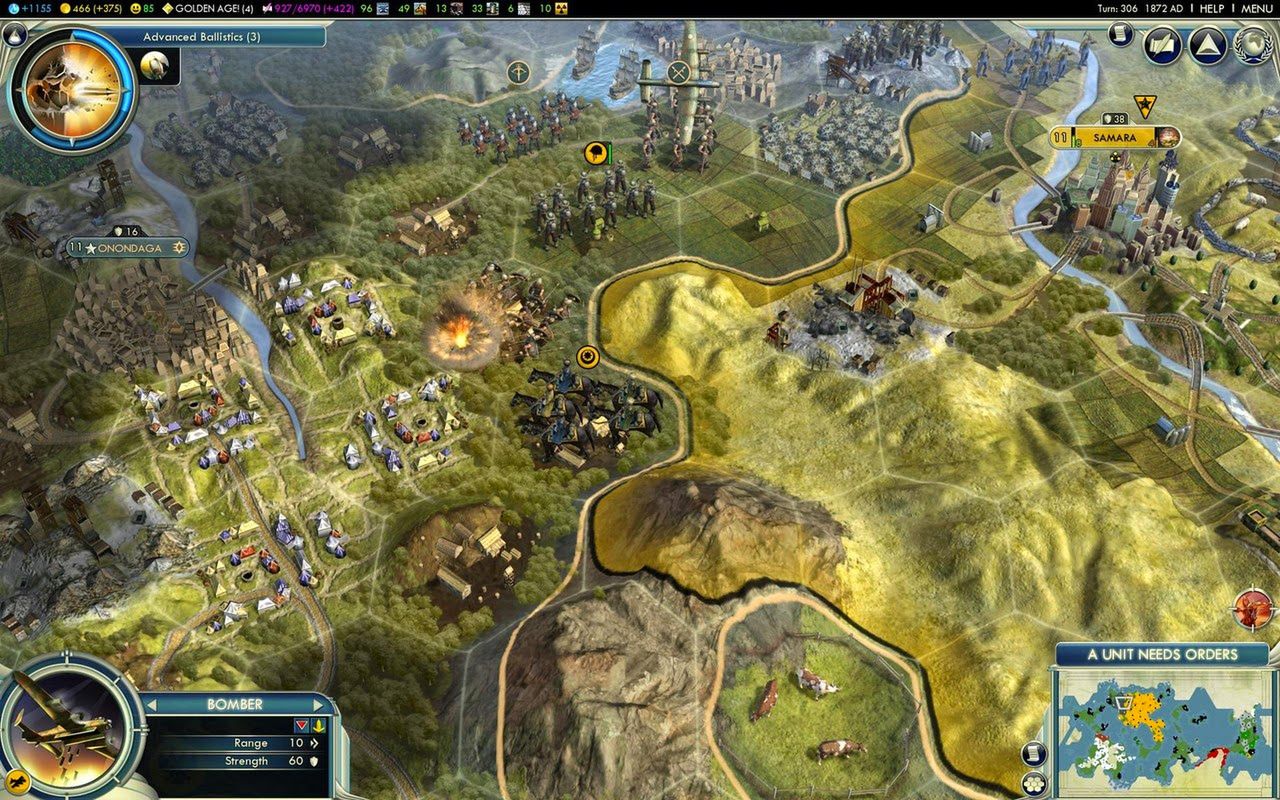 Civilization V, a także ponad 500 innych gier dostępne dla Linuksa na platformie Steam