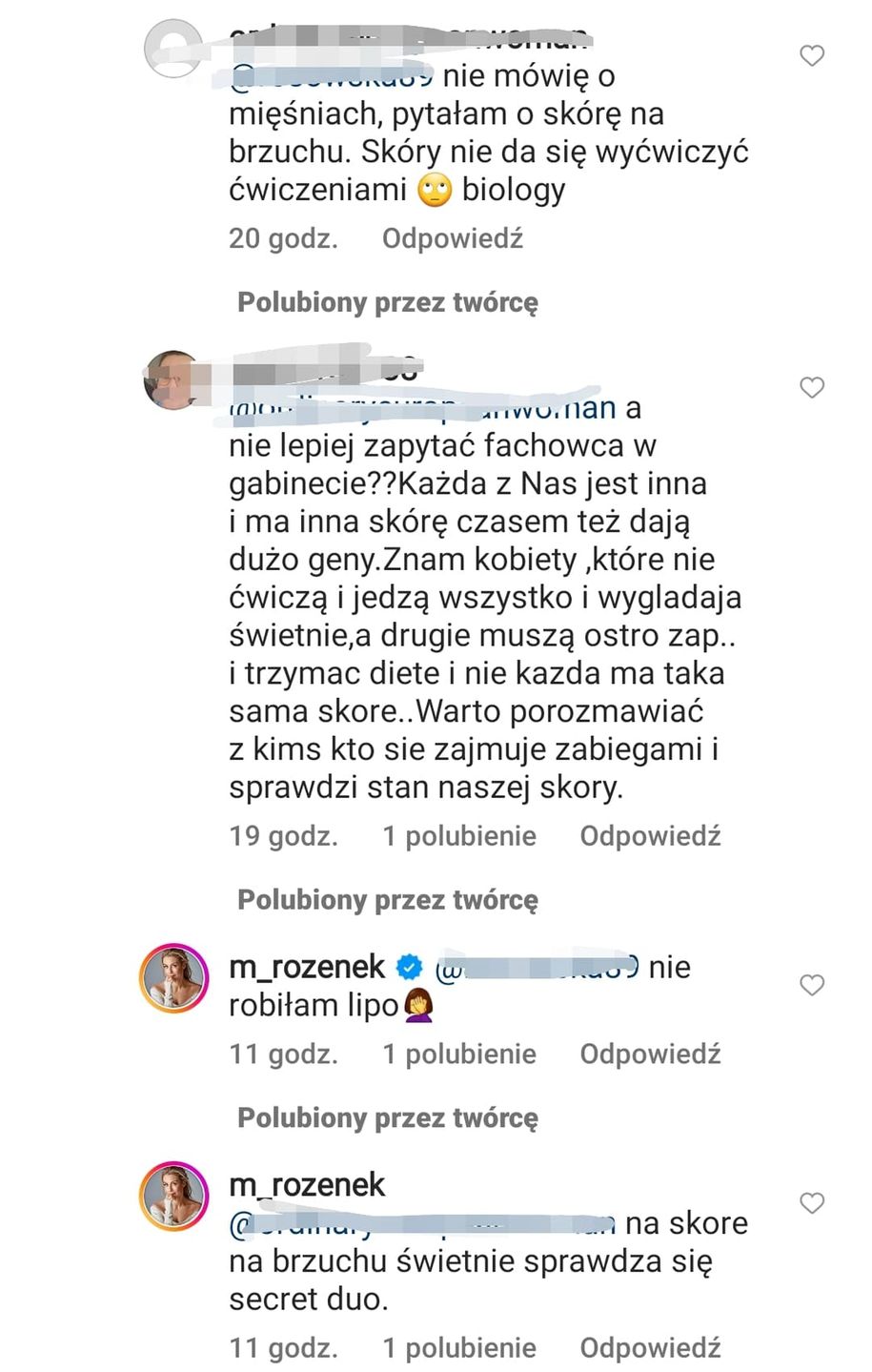 Małgorzata Rozenek dyskutuje z fankami