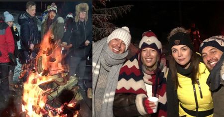 Jemioł imprezuje w Zakopanem z Chodakowską, Krupińską, Ślotałą i innymi celebrytami. Fani: "Umie pan korzystać z życia"