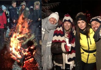 Jemioł imprezuje w Zakopanem z Chodakowską, Krupińską, Ślotałą i innymi celebrytami. Fani: "Umie pan korzystać z życia"