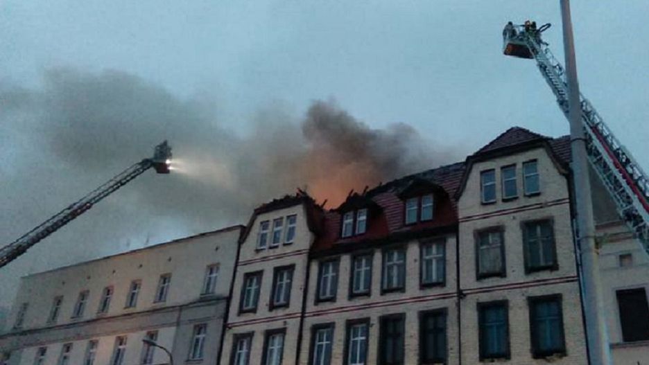 Bytom: Pożar domu. 36 strażaków w akcji