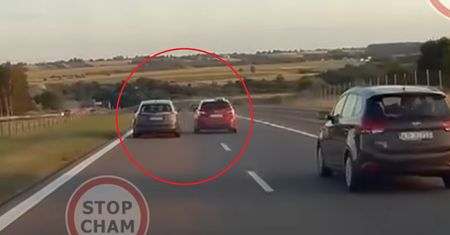 Awantura na S7. Zaczęło się od lewego pasa
