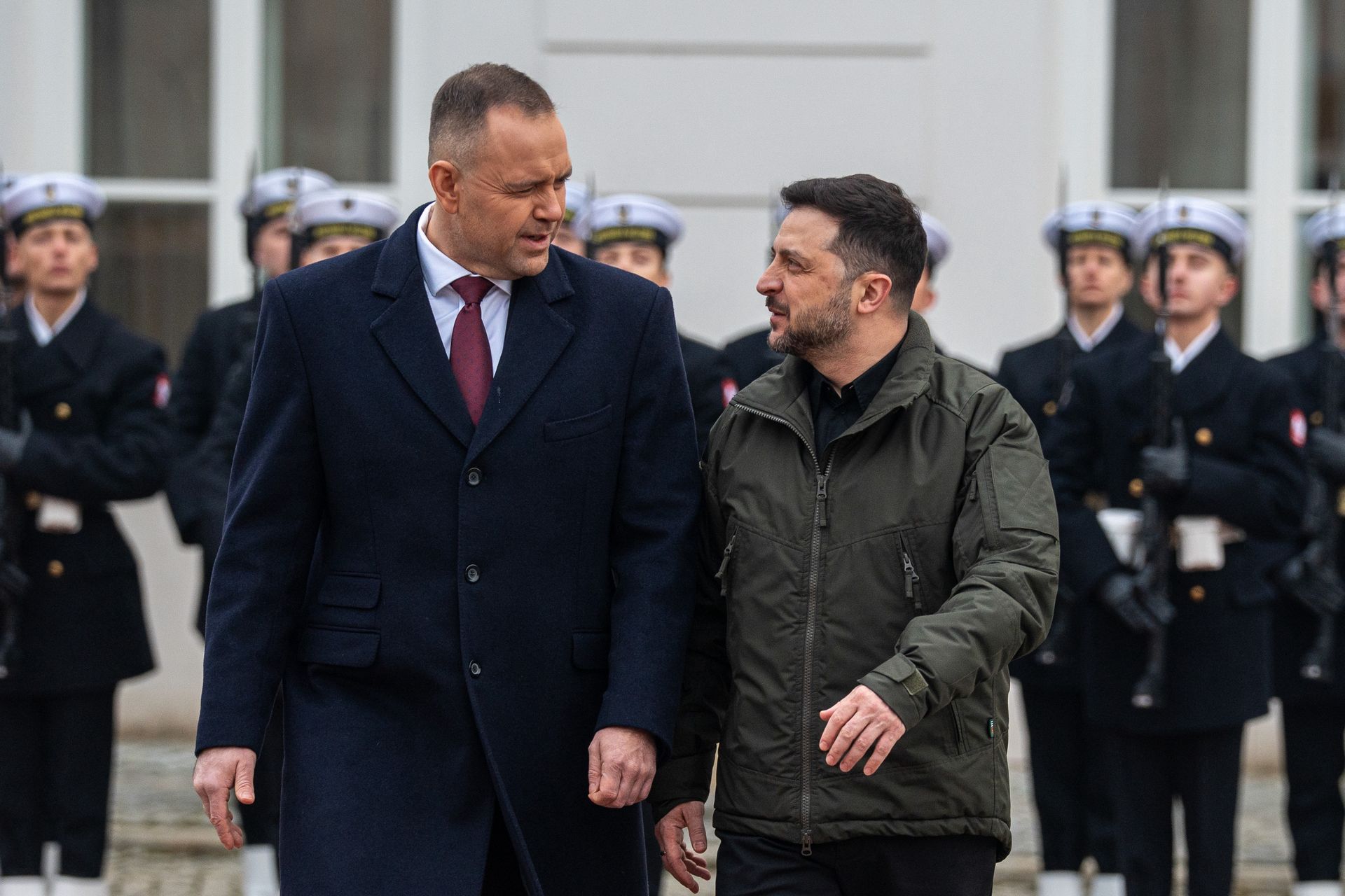 Spotkanie Nawrocki-Zełenski. "Zła informacja dla Rosji". Zobacz całe przemówienie