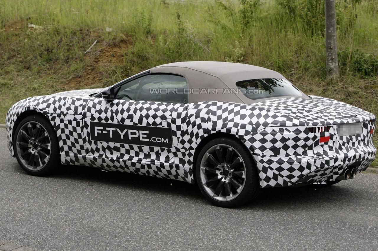 Jaguar F-Type - zdjęcie szpiegowskie (fot. Automedia via WCF)