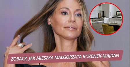 Tak mieszka Małgorzata Rozenek. Tylko spójrzcie na te wnętrza