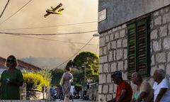 Chorwacja: wybuchł wielki ogień. Koło Splitu dopadli podejrzanych