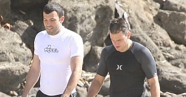 Ben Affleck przebrany za kukurydzę