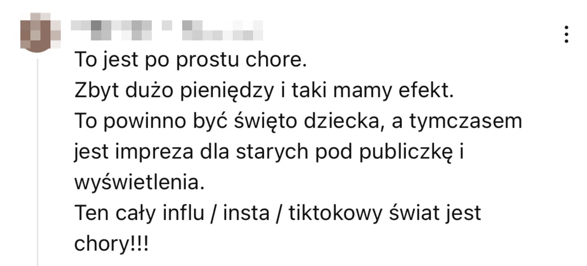 Komentarze po urodzinach córki Andziaks