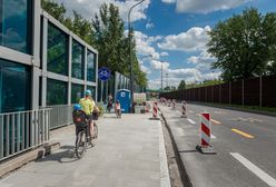 Warszawa. Trwa przebudowa Wału Miedzeszyńskiego