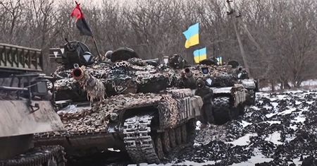 Konflikt Rosja-Ukraina. Kijów przeprowadził przy wschodniej granicy ćwiczenia wojskowe