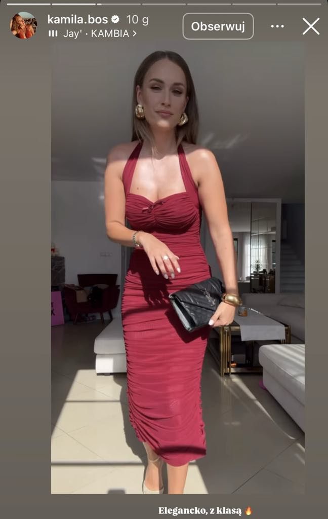 Kamila Boś zachwyciła weselną stylizacją 
