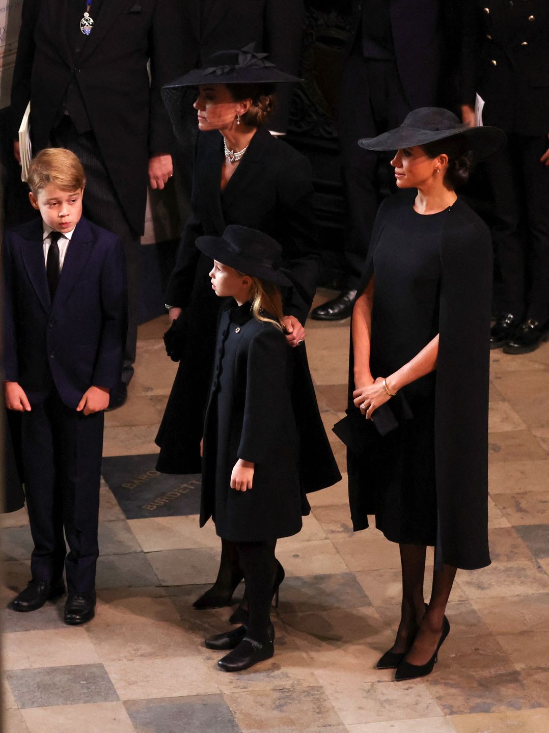 Meghan Markle na pogrzebie królowej Elżbiety II