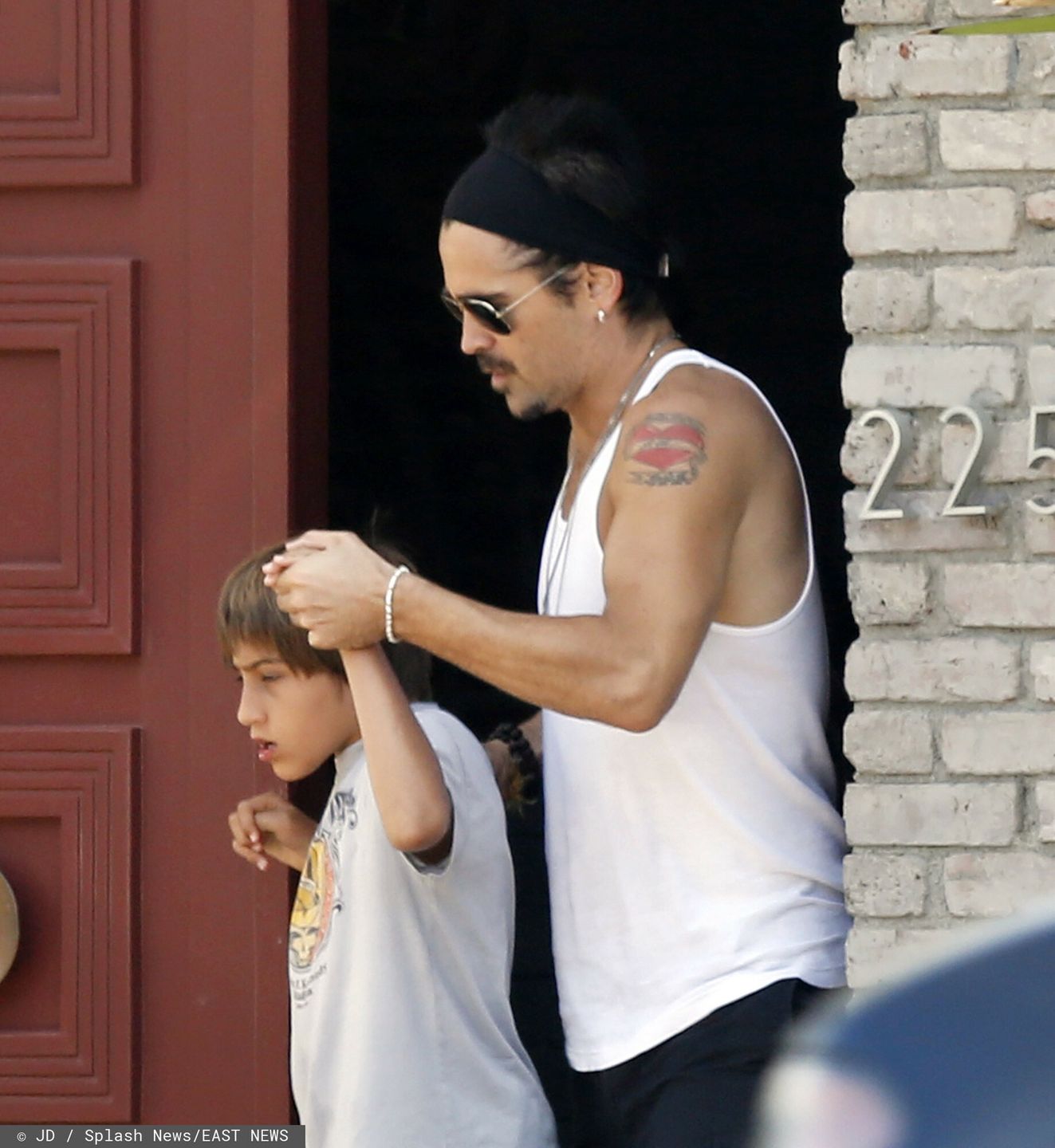 Colin Farrell z synem