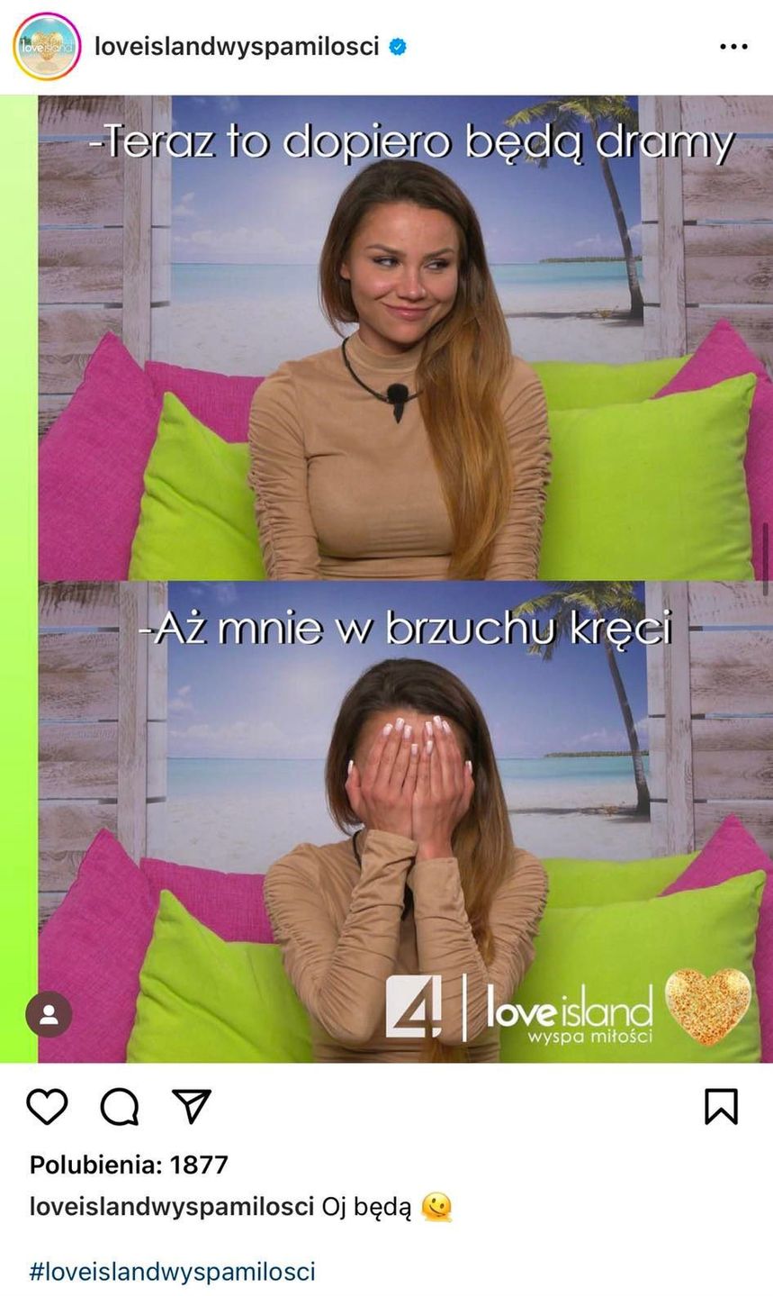 Drama w "Love Island". Internauci reagują na wybuch namiętności między Adamem i Agatą