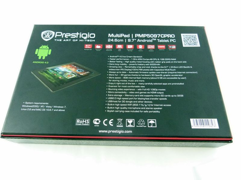 Prestigio MultiPad 5097CPRO - test