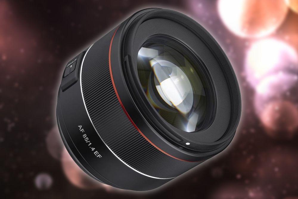 Samyang AF 85mm f/1.4 EF - mała i lekka stałka z autofokusem i mocowaniem do Canona 1
