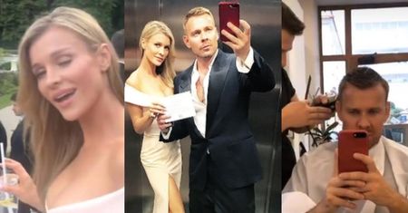 Co celebryci robili przed bankietem z Williamem i Kate? Krupa pokazała majtki, a Woliński... oglądał gołe krocza! (FOTO)