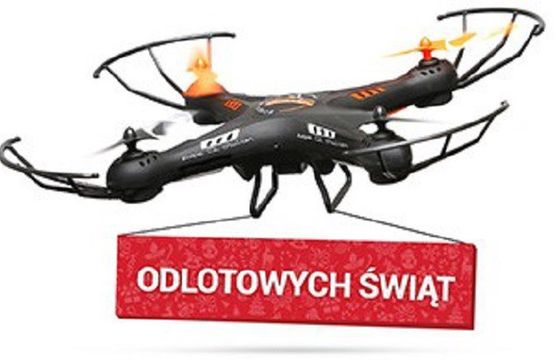 Multimedia Polska na święta wprowadzają do oferty drony