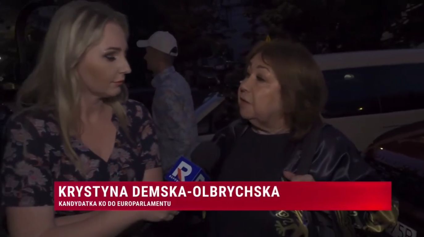 Daniel Olbrychski udzielał wywiadu TV Republika. Jego żona nie wytrzymała