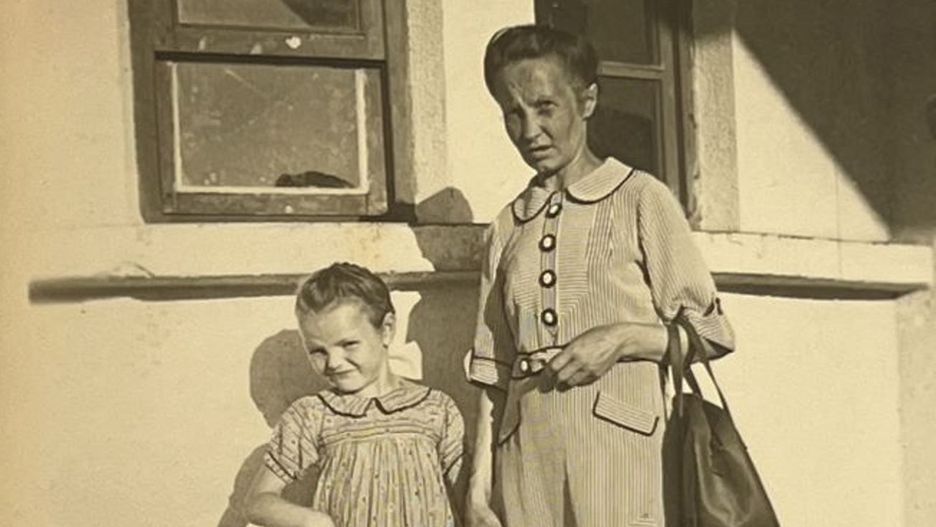 Luise Quitsch z litewską mamą. Fot. archiwum prywatne Alfredy Luise Quitsch-Kazukauskiene.