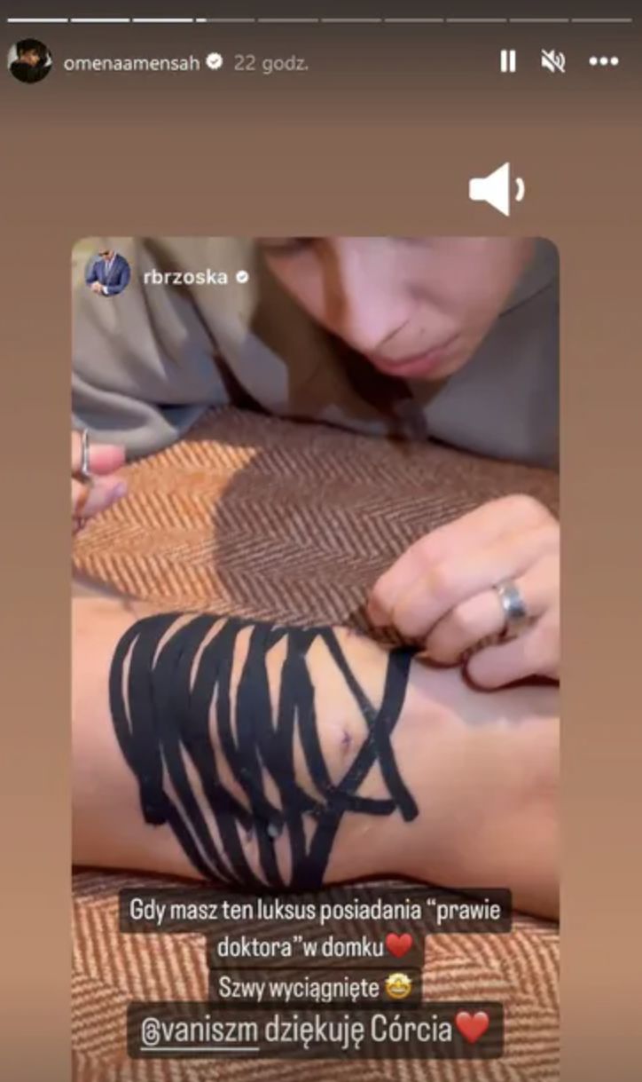 Omenaa Mensah i Rafał Brzoska