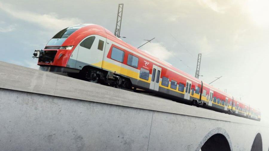 Wizualizacja pociągu Pesa Regio