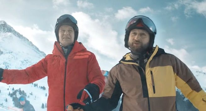 Żebrowski i Szyc na górskim stoku w nowej reklamie Maestro w McDonald’s
